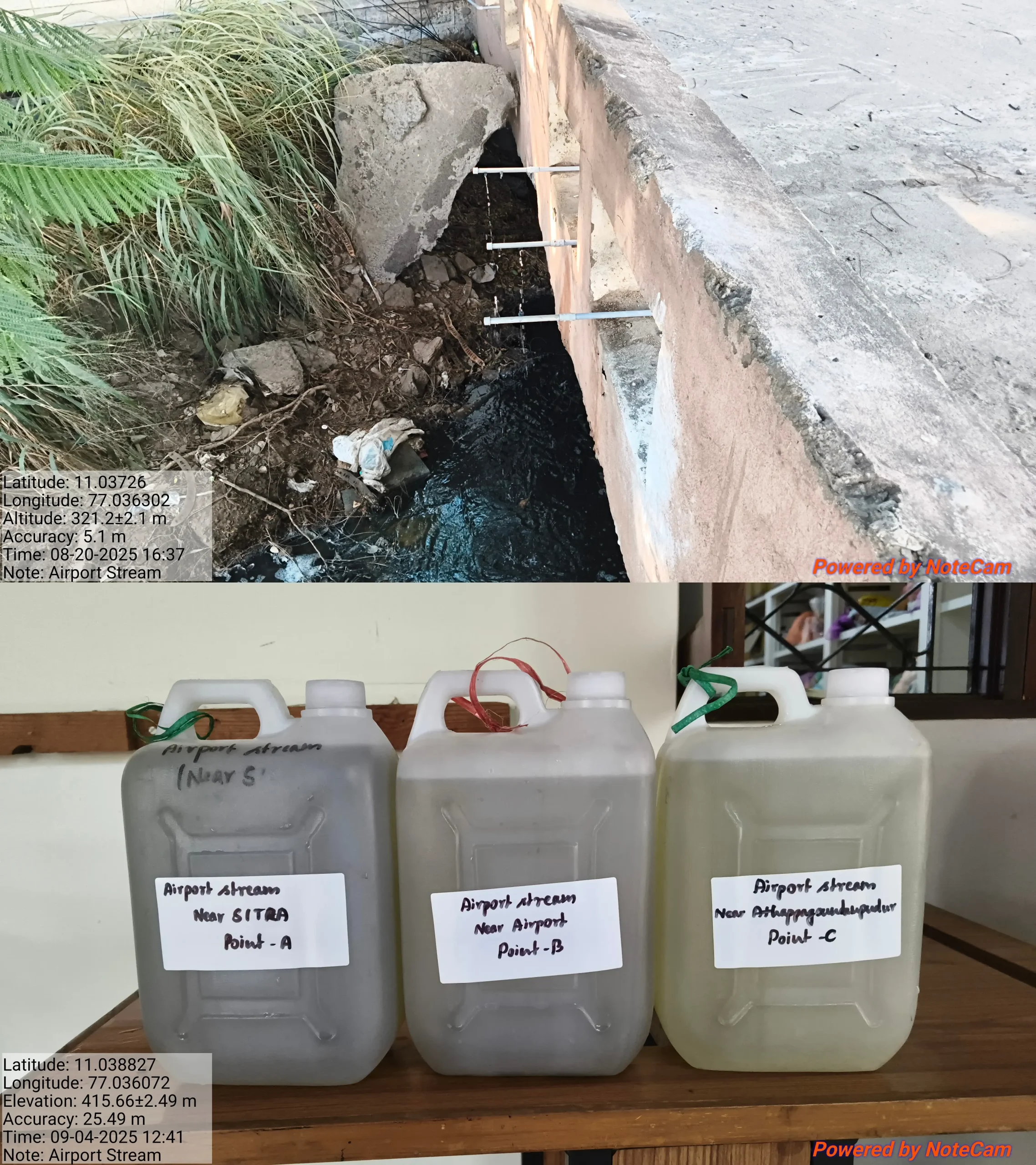 Bioremediation of Airport Stream – Pilot Study